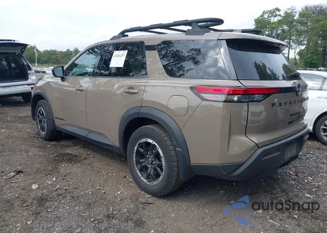 2023 Nissan Pathfinder Rock Creek 4Wd from USA, damaged, VIN 5N1DR3BD7PC244614